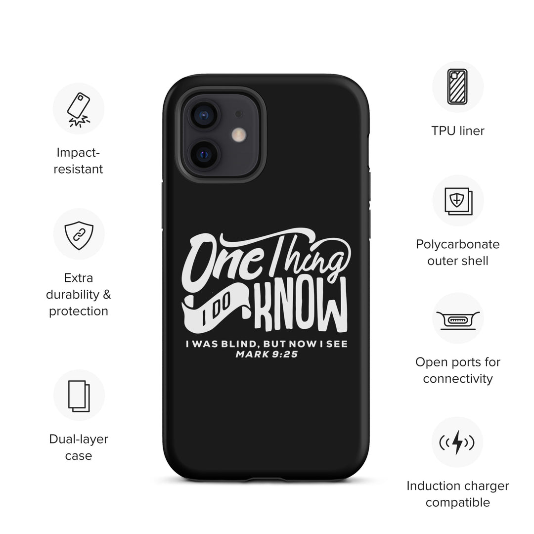 Christian Phone Case Now I See Black for iPhone® iPhone® Phone Cases   