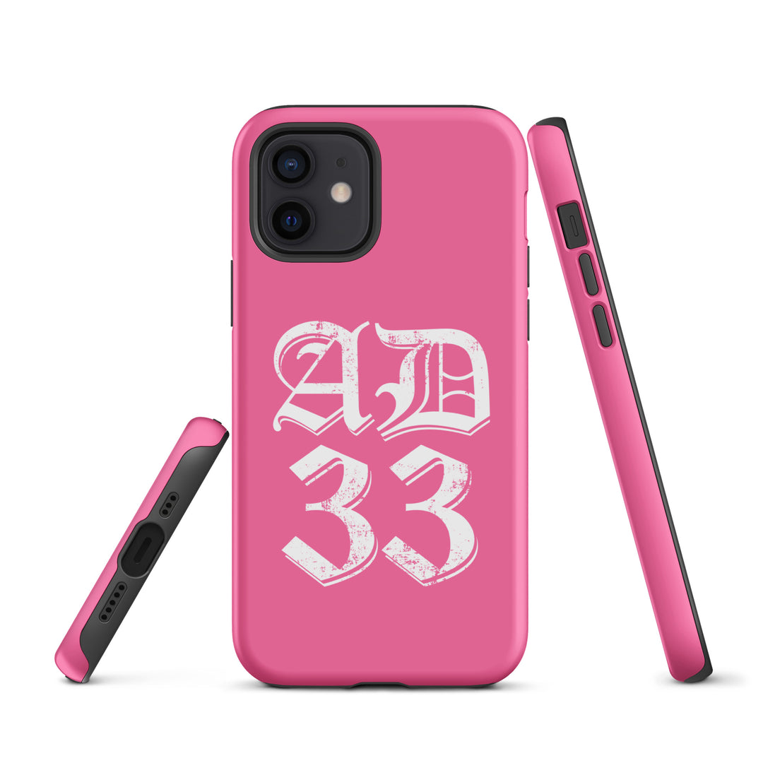 Christian Phone Case AD 33 Old English Pink for iPhone® iPhone® Phone Cases   