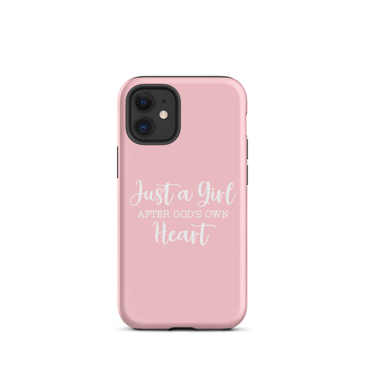 Christian Phone Case Girl After God's Heart for iPhone® iPhone® Phone Cases Matte iPhone 12 mini 