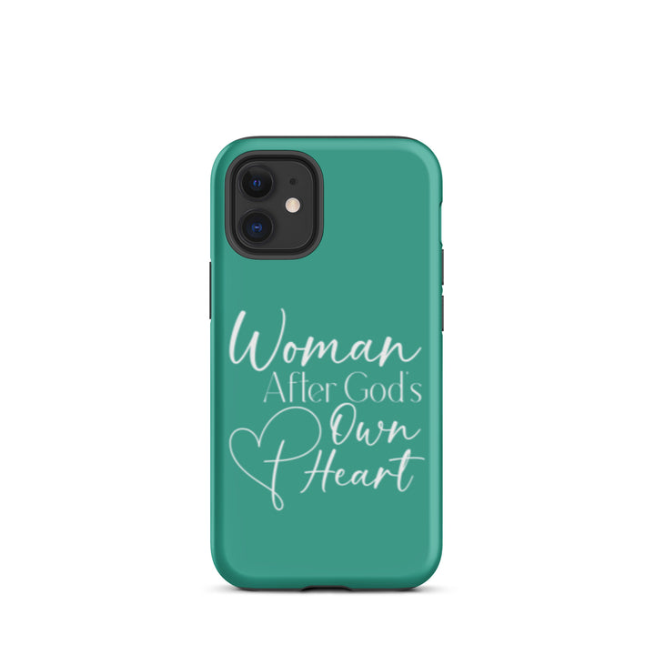 Christian Phone Case Woman After God's Heart for iPhone® iPhone® Phone Cases Matte iPhone 12 mini 