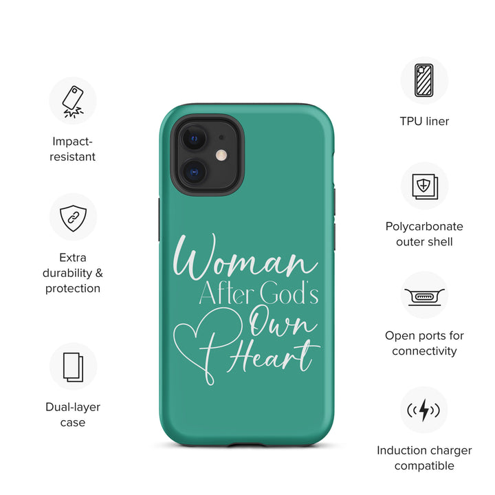 Christian Phone Case Woman After God's Heart for iPhone® iPhone® Phone Cases   