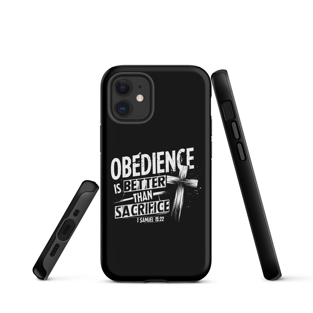 Christian Phone Case Obedience Is Better for iPhone® iPhone® Phone Cases   