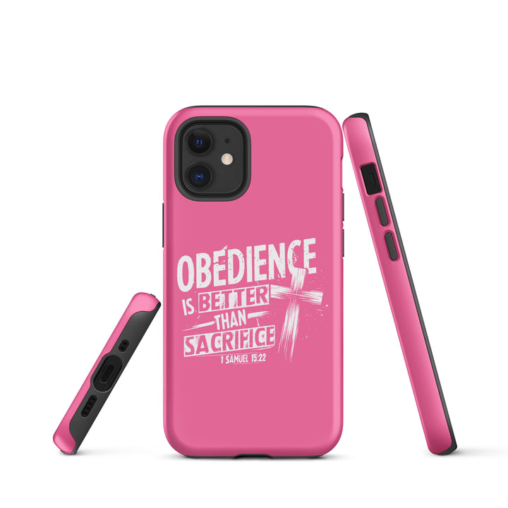 Christian Phone Case Obedience IS Better for iPhone® iPhone® Phone Cases   