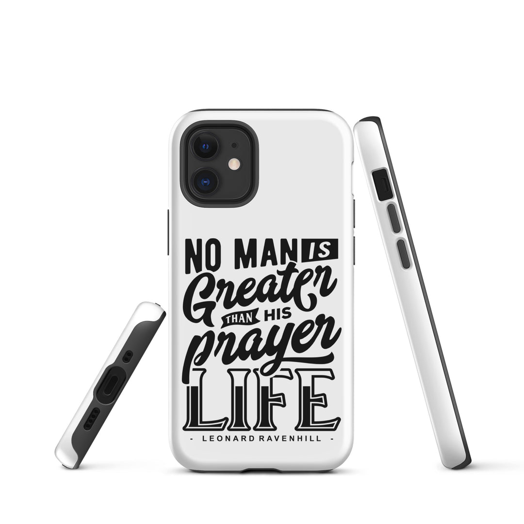 Christian Phone Case Prayer Life White for iPhone® iPhone® Phone Cases   