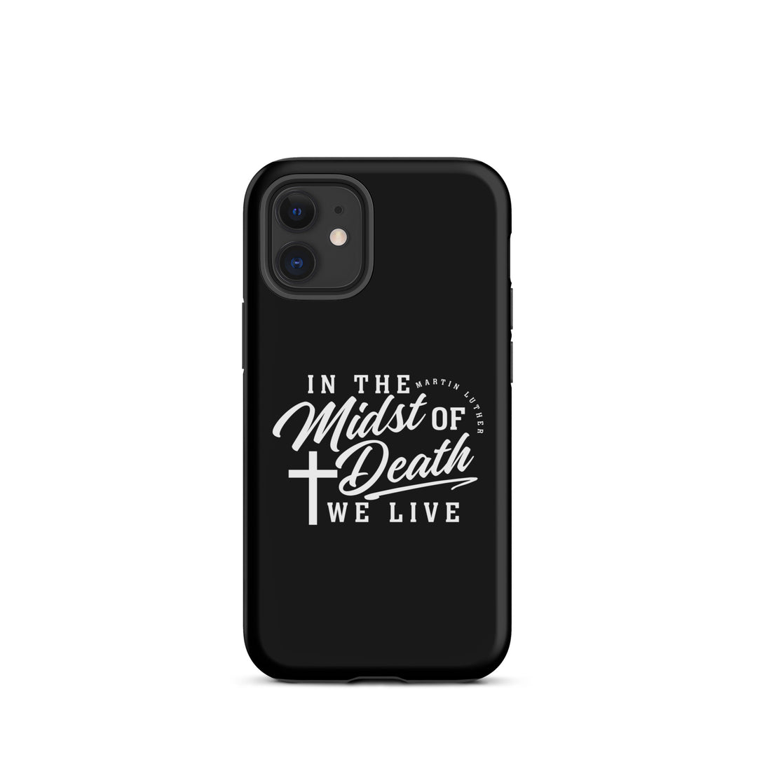 Christian Phone Case Midst of Death Black for iPhone® iPhone® Phone Cases Matte iPhone 12 mini 