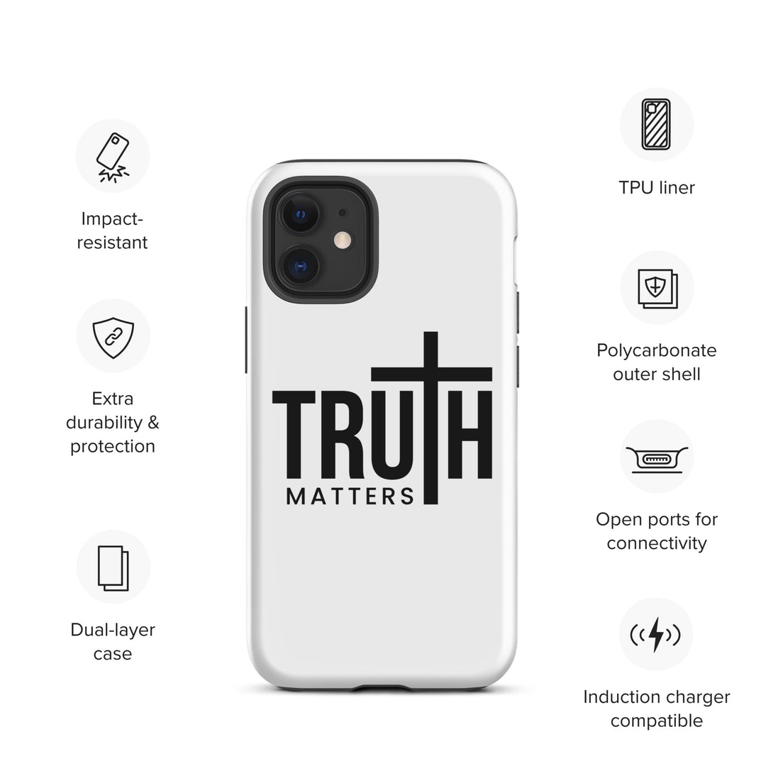 Christian Phone Case Truth Matters White for iPhone® iPhone® Phone Cases   