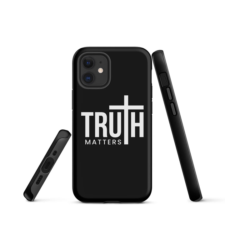 Christian Phone Case Truth Matters Black for iPhone® iPhone® Phone Cases   