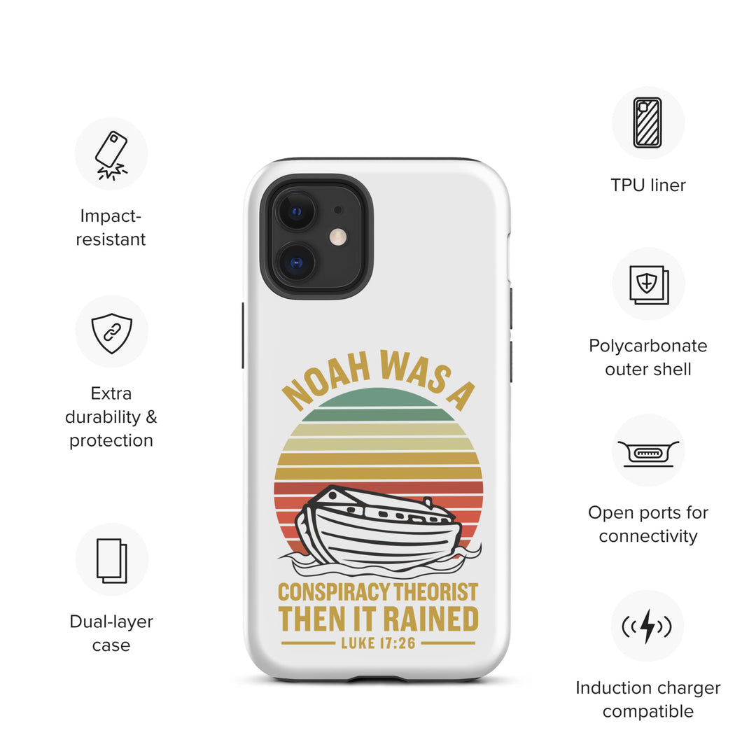 Christian Phone Case Noah Conspiracy White for iPhone® iPhone® Phone Cases   