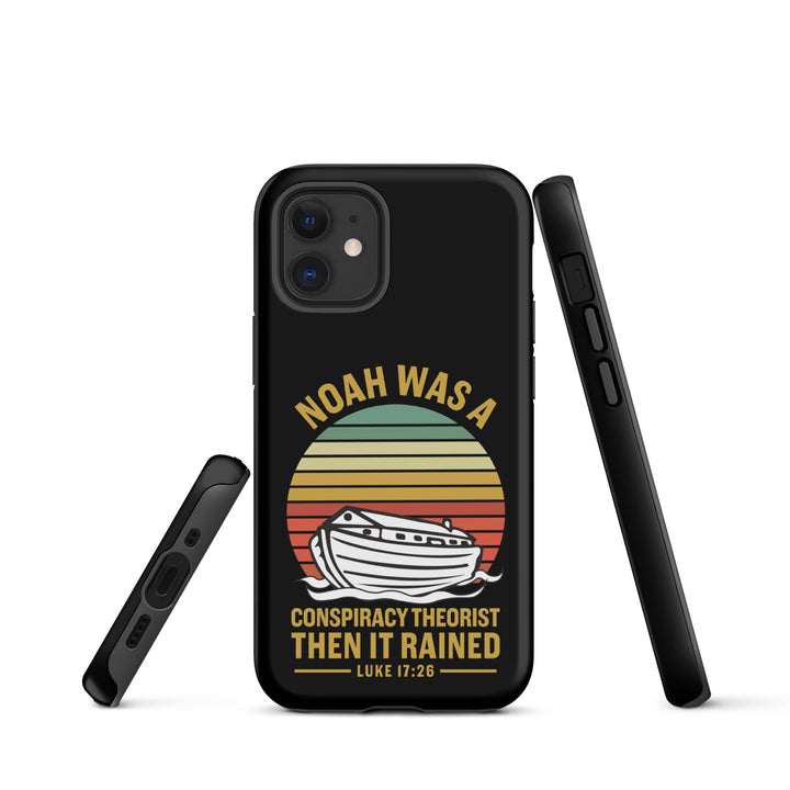 Christian Phone Case Noah Conspiracy Black for iPhone® iPhone® Phone Cases   