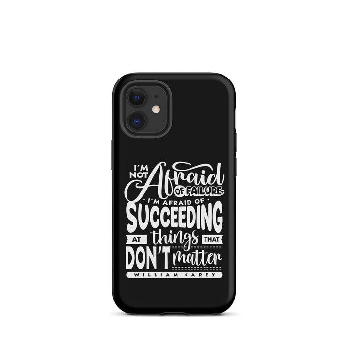 Christian Phone Case Things That Matter Black for iPhone® iPhone® Phone Cases Matte iPhone 12 mini 