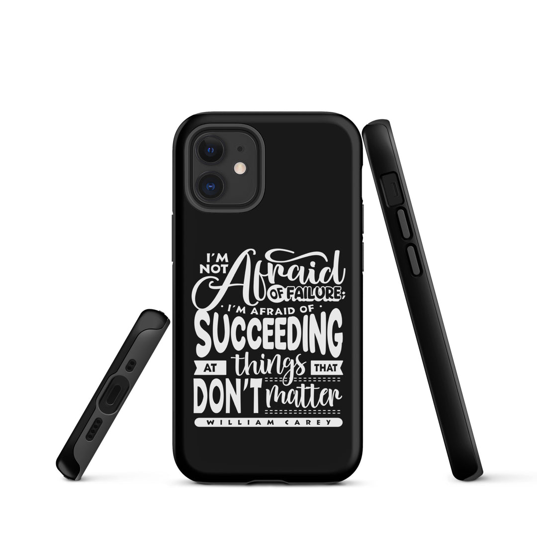 Christian Phone Case Things That Matter Black for iPhone® iPhone® Phone Cases   