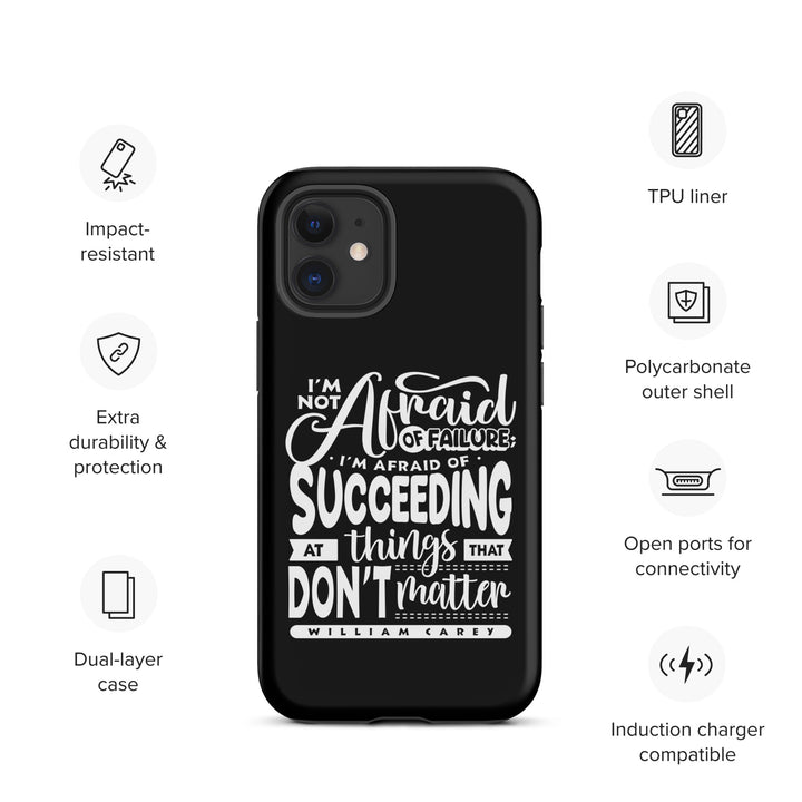 Christian Phone Case Things That Matter Black for iPhone® iPhone® Phone Cases   