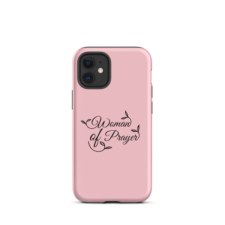 Christian Phone Case Woman of Prayer Pink for iPhone® iPhone® Phone Cases Matte iPhone 12 mini 