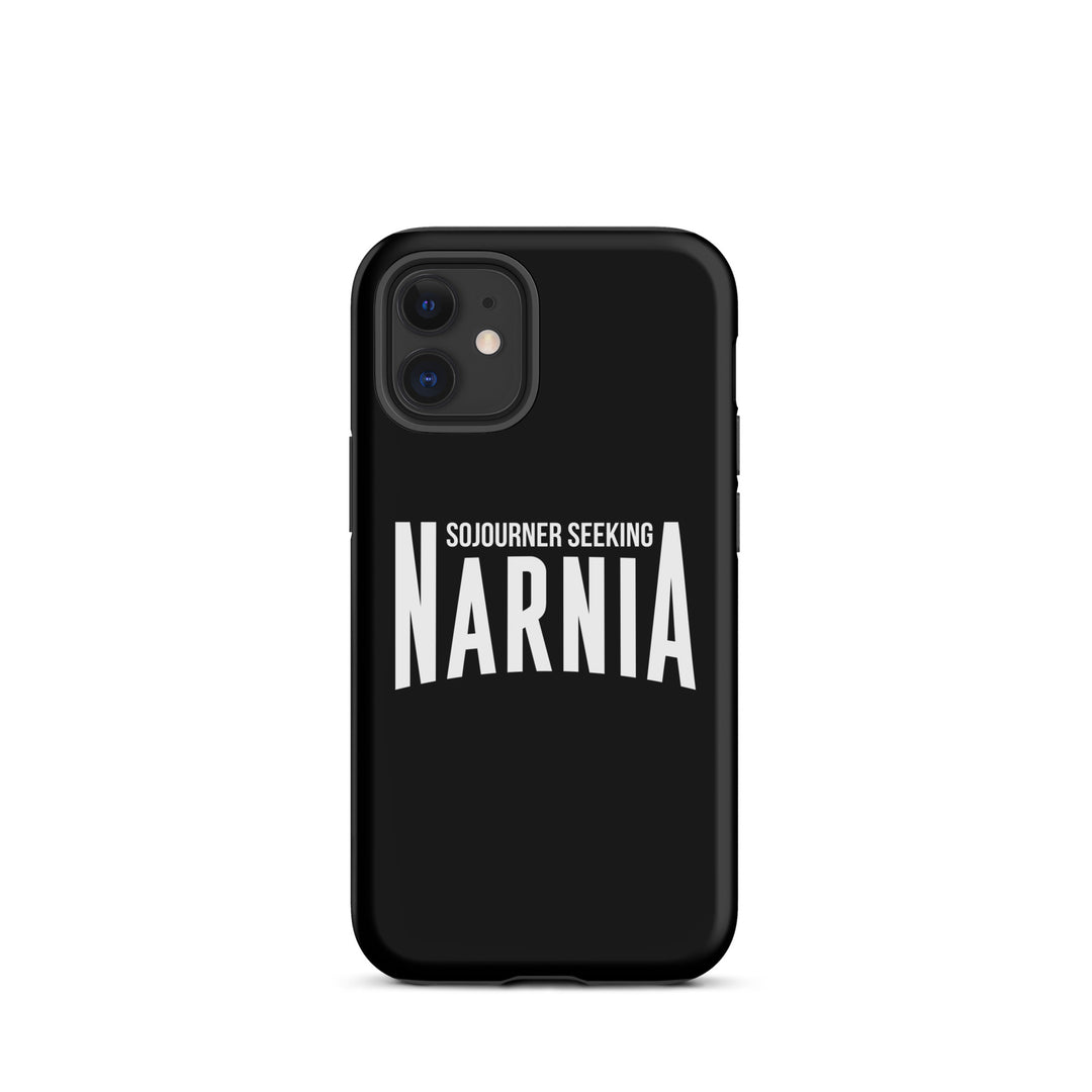 Christian Phone Case Sojourner Seeking Narnia Black for iPhone® iPhone® Phone Cases Matte iPhone 12 mini 