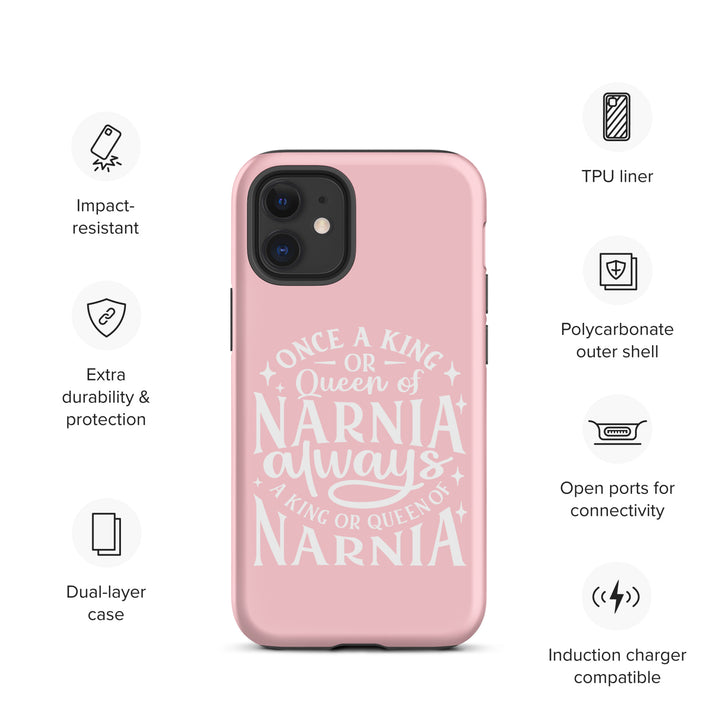 Christian Phone Case King or Queen Narnia Pink for iPhone® iPhone® Phone Cases   