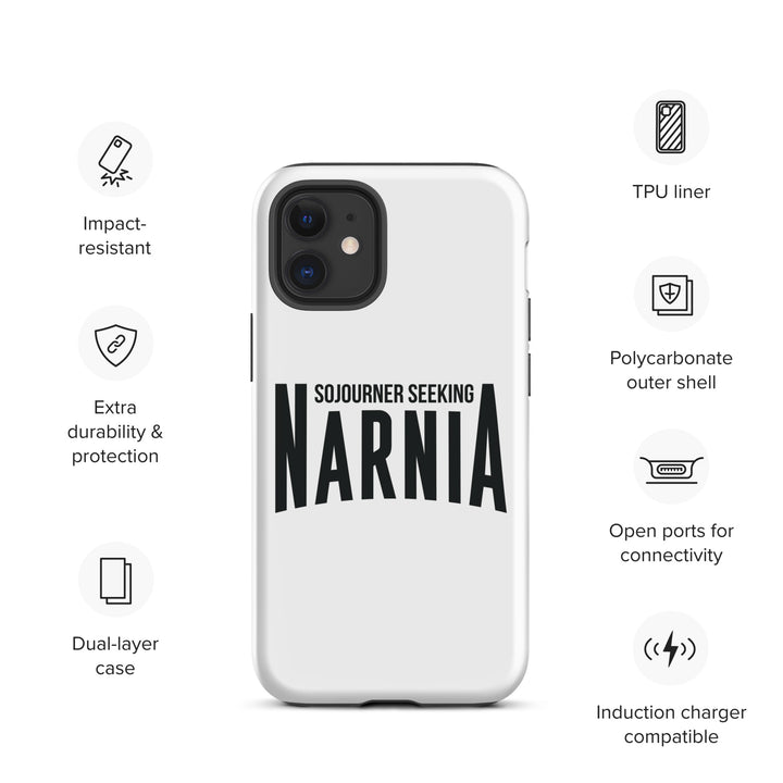 Christian Phone Case Sojourner Seeking Narnia White for iPhone® iPhone® Phone Cases   