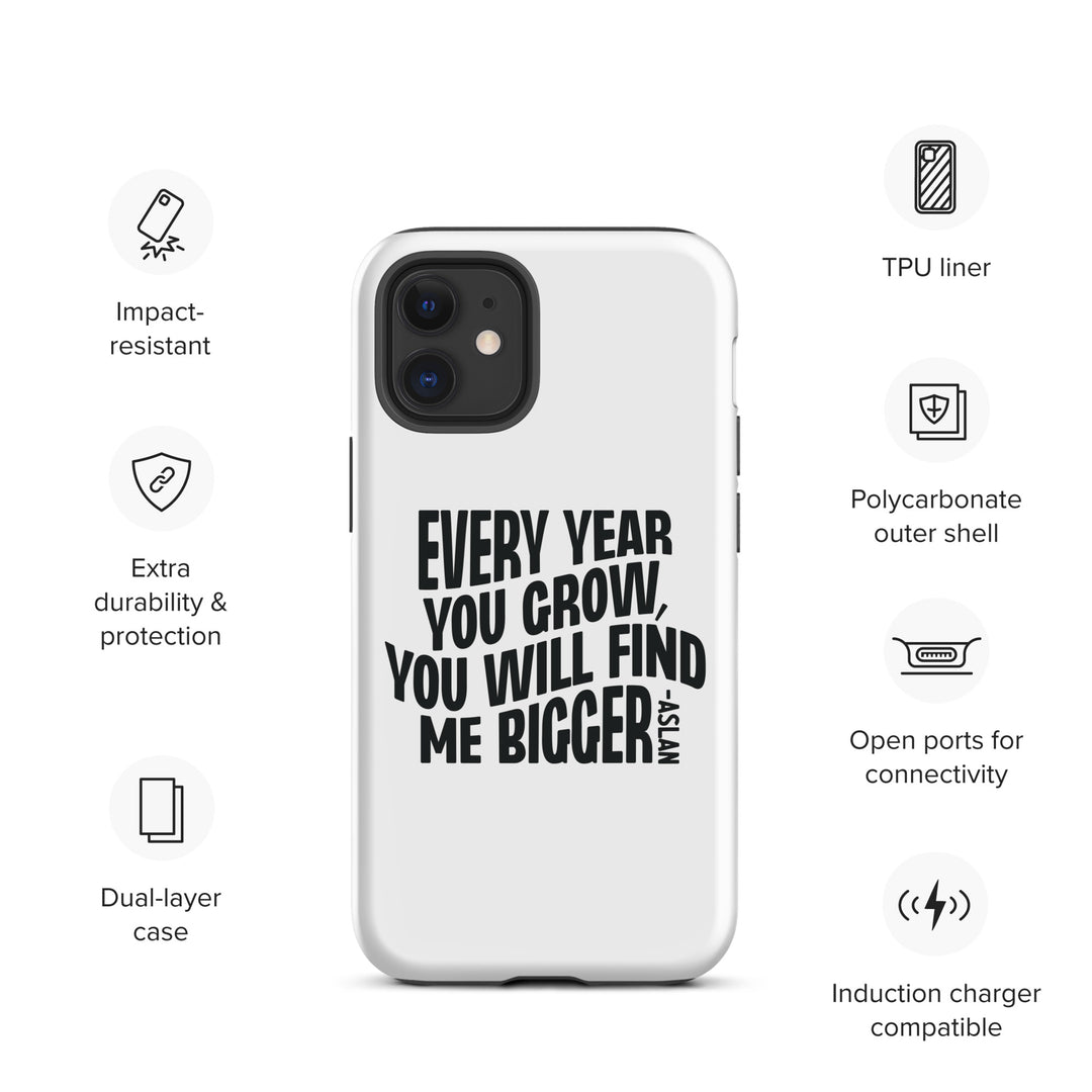 Christian Phone Case Every Year You Grow White  for iPhone® iPhone® Phone Cases   