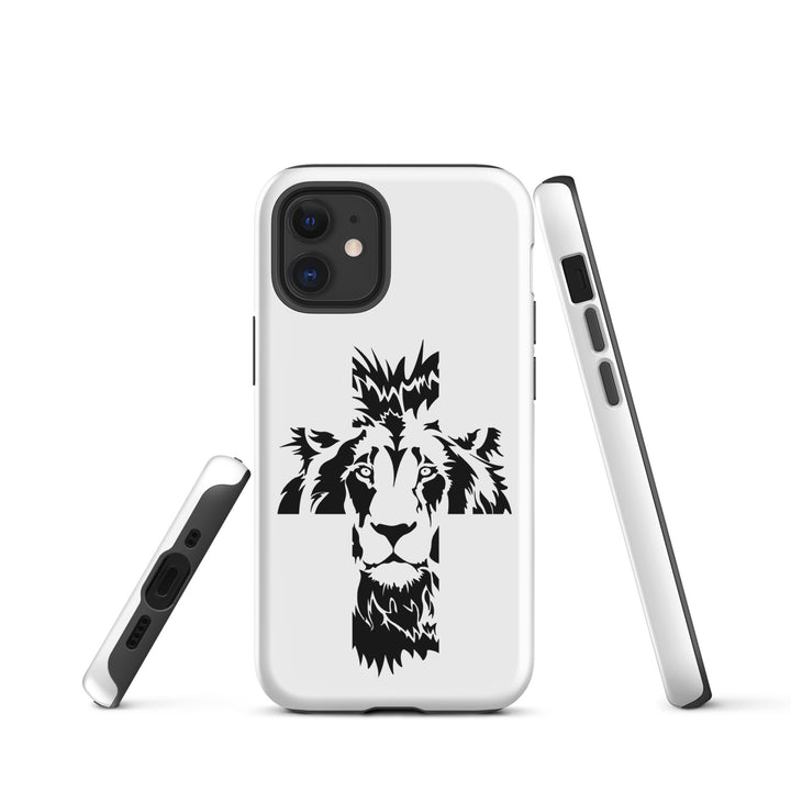 Christian Phone Case Aslan Cross White for iPhone® iPhone® Phone Cases   