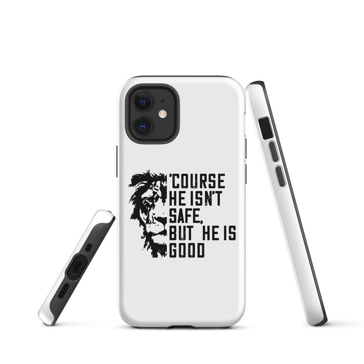 Christian Phone Case 'Course He Isn't Safe White for iPhone® iPhone® Phone Cases   