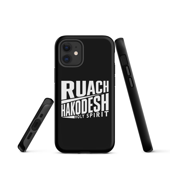 Christian Phone Case Ruach Hakodesh Holy Spirit Black for iPhone® iPhone® Phone Cases   