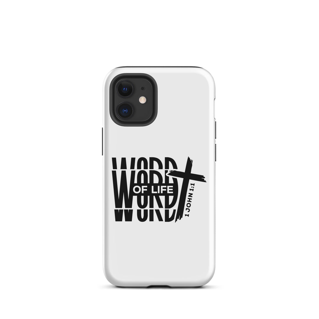 Christian Phone Case Word of Life White for iPhone® iPhone® Phone Cases Matte iPhone 12 mini 