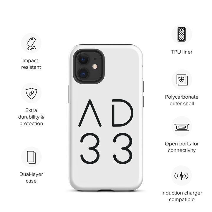 Christian Phone Case AD 33 White for iPhone® iPhone® Phone Cases   