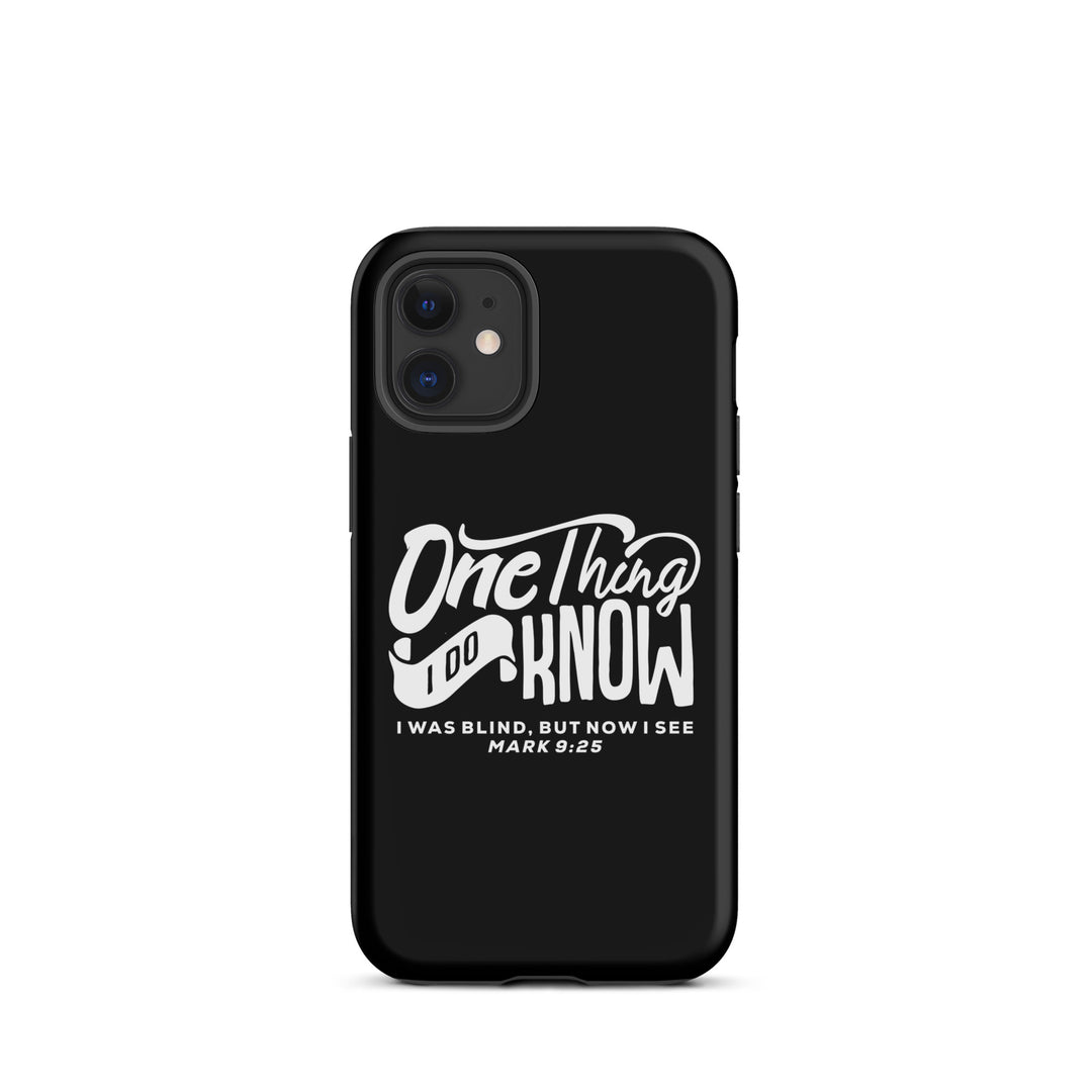 Christian Phone Case Now I See Black for iPhone® iPhone® Phone Cases Matte iPhone 12 mini 