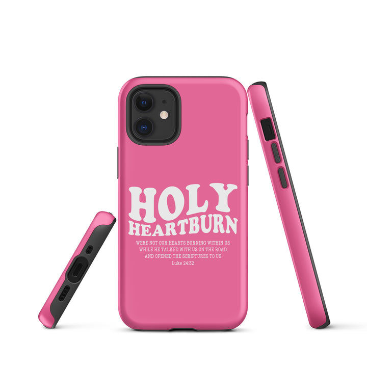 Christian Phone Case Holy Heartburn Pink  for iPhone® iPhone® Phone Cases   