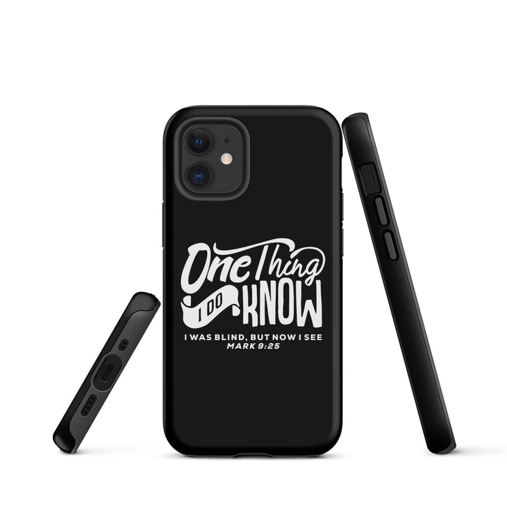 Christian Phone Case Now I See Black for iPhone® iPhone® Phone Cases   