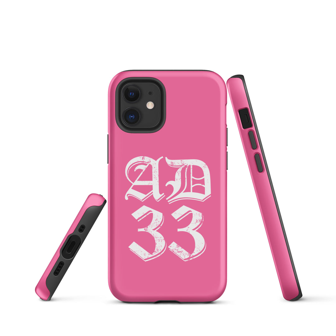 Christian Phone Case AD 33 Old English Pink for iPhone® iPhone® Phone Cases   