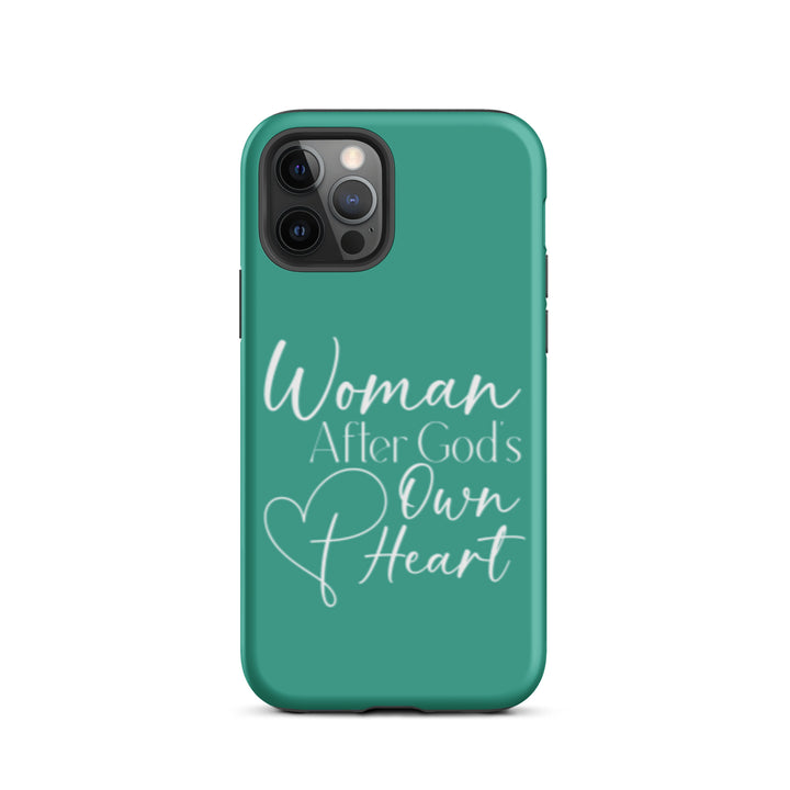 Christian Phone Case Woman After God's Heart for iPhone® iPhone® Phone Cases Matte iPhone 12 Pro 