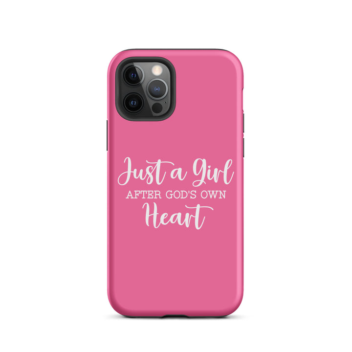 Christian Phone Case Girl After God's Heart for iPhone® iPhone® Phone Cases Matte iPhone 12 Pro 