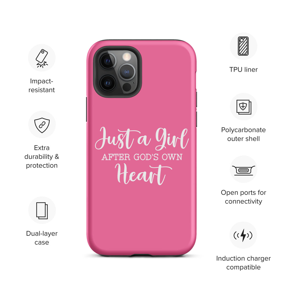 Christian Phone Case Girl After God's Heart for iPhone® iPhone® Phone Cases   