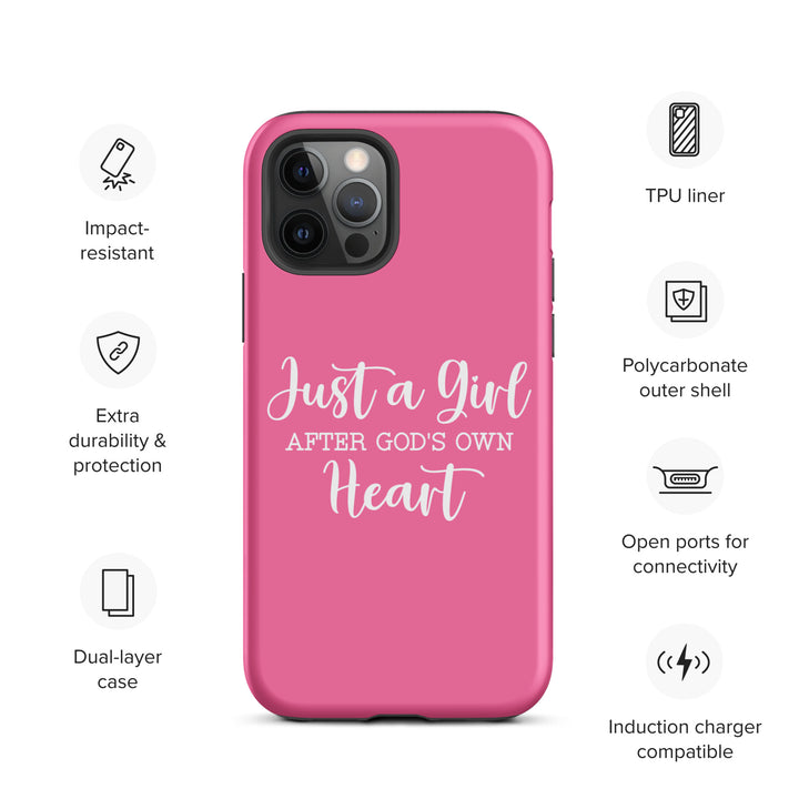 Christian Phone Case Girl After God's Heart for iPhone® iPhone® Phone Cases   