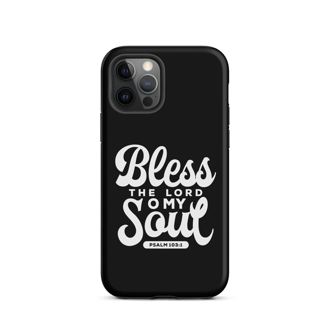 Christian Phone Case Bless The Lord Tough for iPhone® iPhone® Phone Cases Matte iPhone 12 Pro 