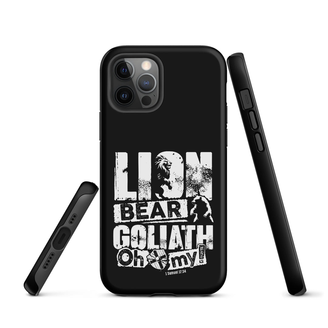 Christian Phone Case Lion Bear Goliath for iPhone® iPhone® Phone Cases   