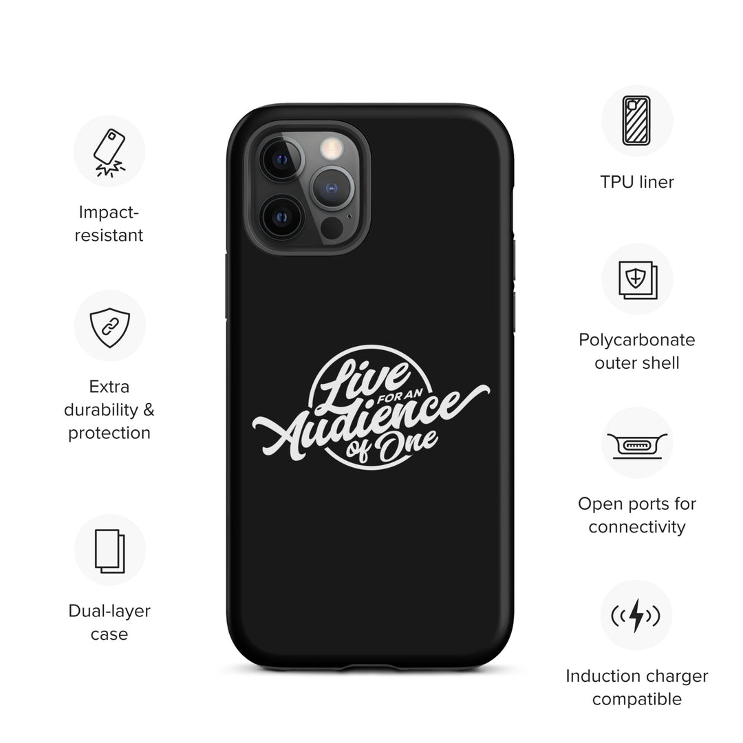 Christian Phone Case Audience of One Black for iPhone® iPhone® Phone Cases   