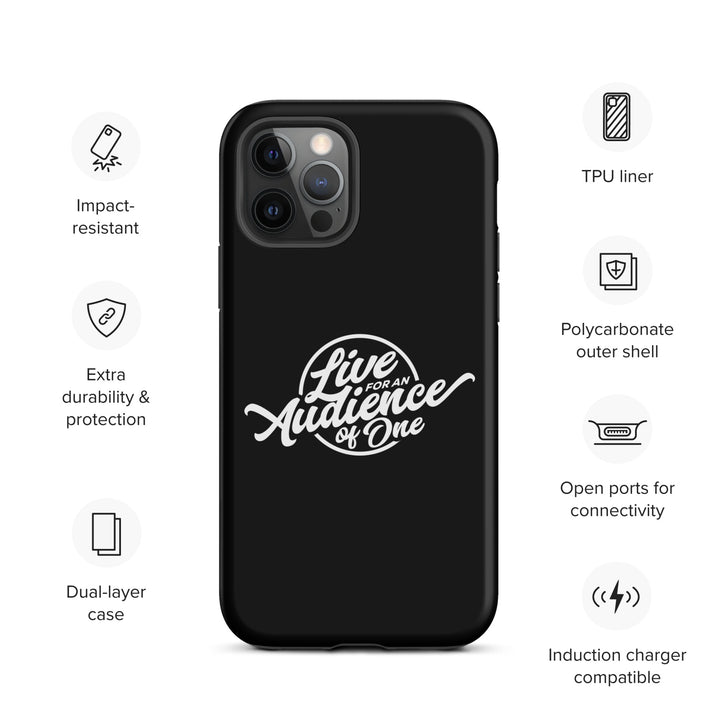 Christian Phone Case Audience of One Black for iPhone® iPhone® Phone Cases   