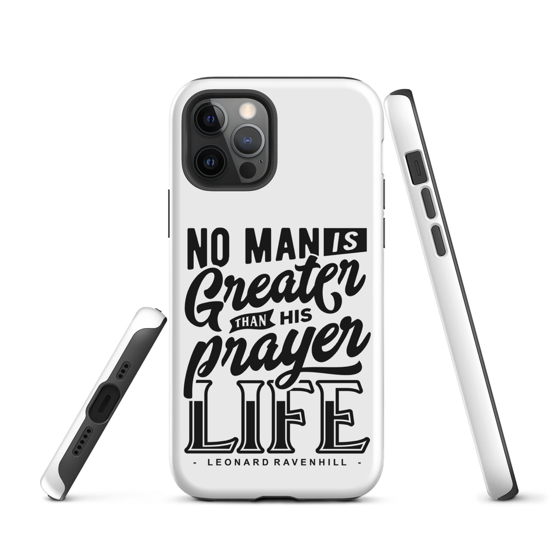 Christian Phone Case Prayer Life White for iPhone® iPhone® Phone Cases   