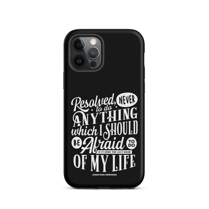 Christian Phone Case Last Hour Black for iPhone® iPhone® Phone Cases Matte iPhone 12 Pro 