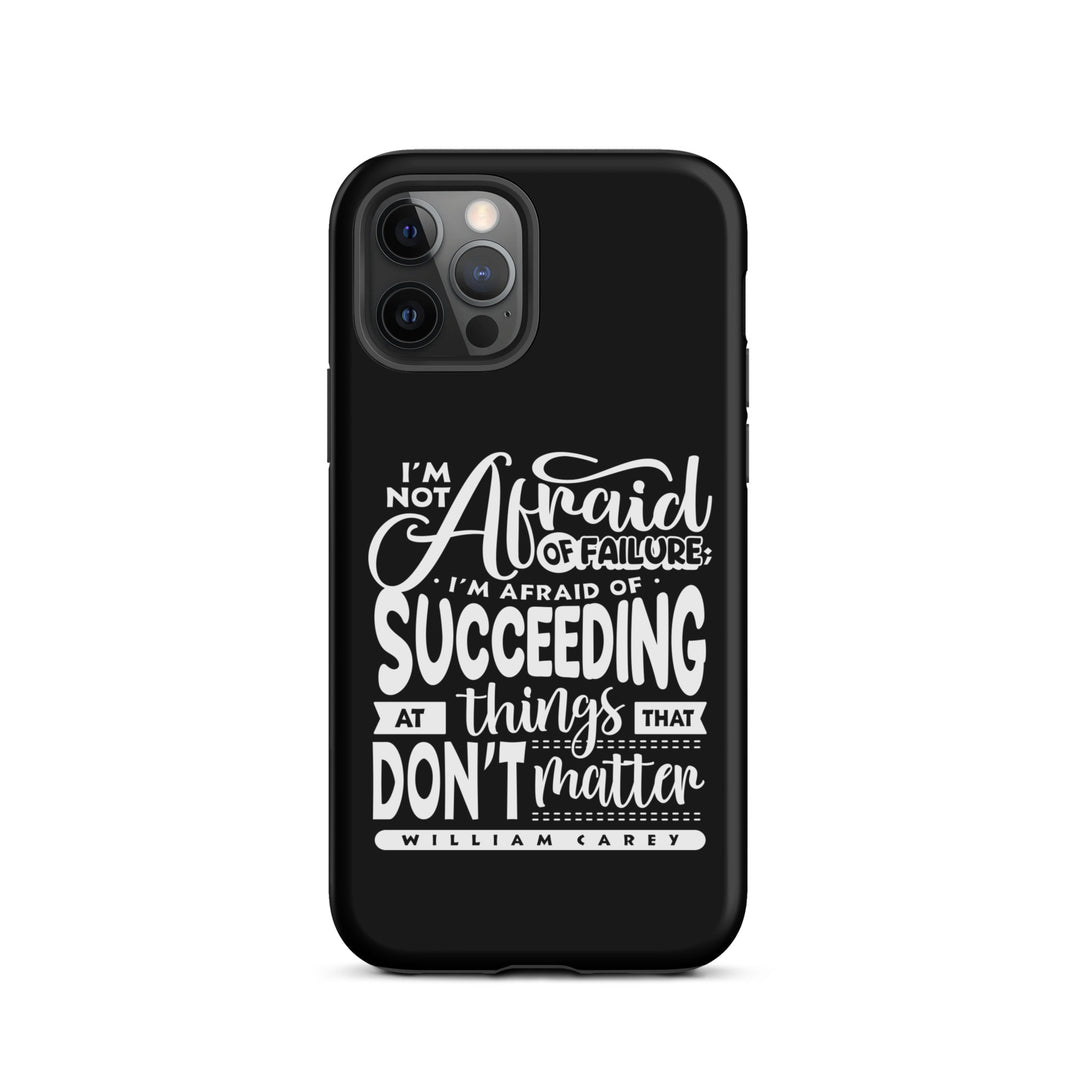 Christian Phone Case Things That Matter Black for iPhone® iPhone® Phone Cases Matte iPhone 12 Pro 