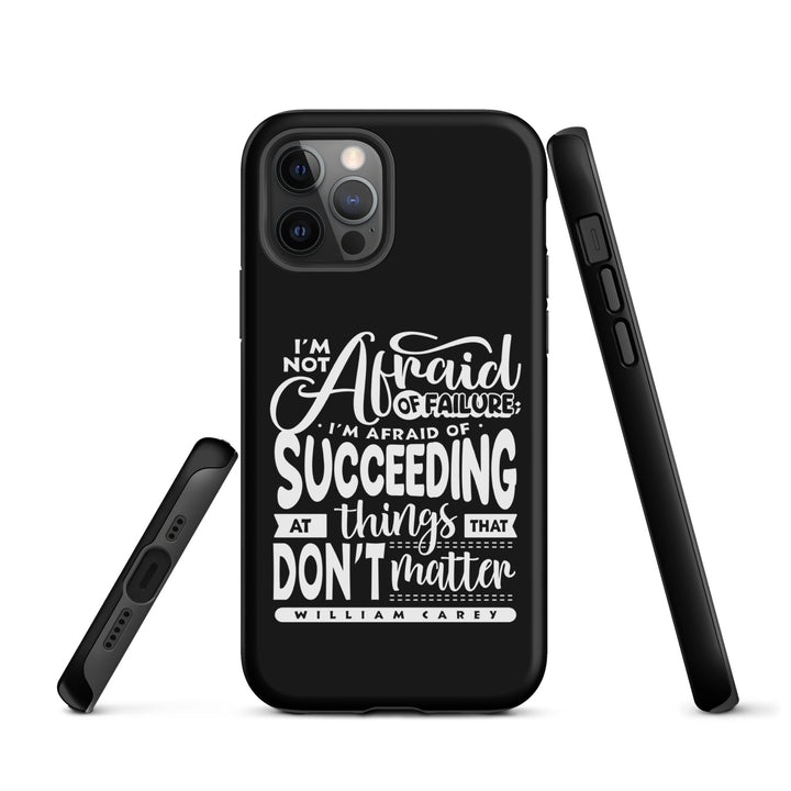 Christian Phone Case Things That Matter Black for iPhone® iPhone® Phone Cases   