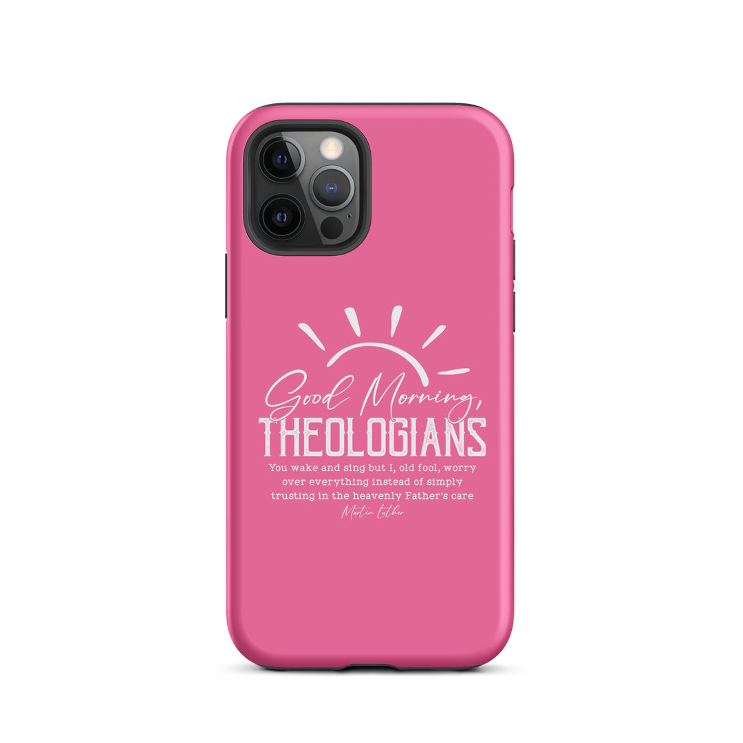 Christian Phone Case Luther's Theologians Pink for iPhone® iPhone® Phone Cases Matte iPhone 12 Pro 