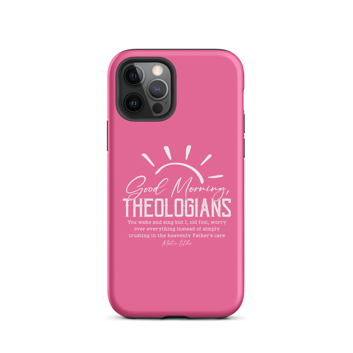 Christian Phone Case Luther's Theologians Pink for iPhone® iPhone® Phone Cases Matte iPhone 12 Pro 