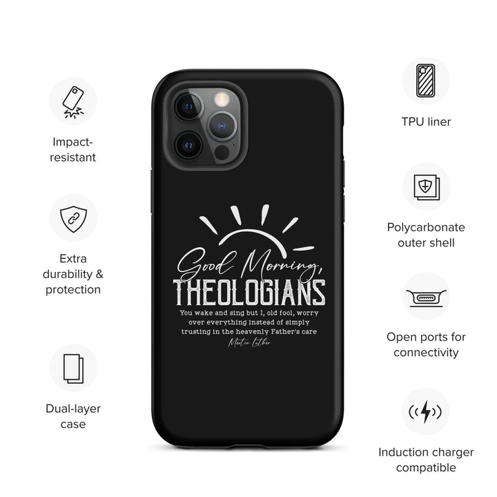 Christian Phone Case Luther's Theologians Black for iPhone® iPhone® Phone Cases   