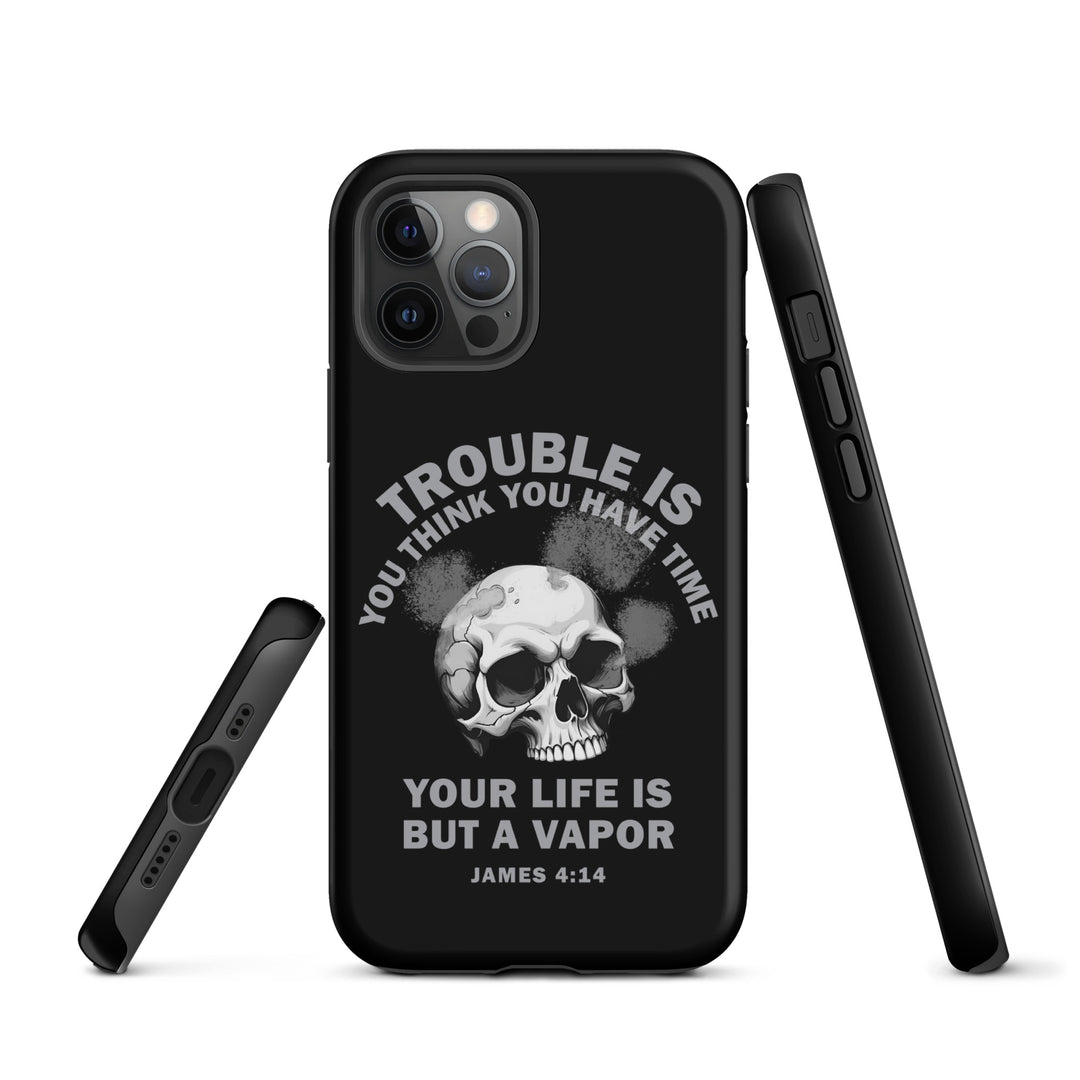 Christian Phone Case Life Is Vapor Black for iPhone® iPhone® Phone Cases   