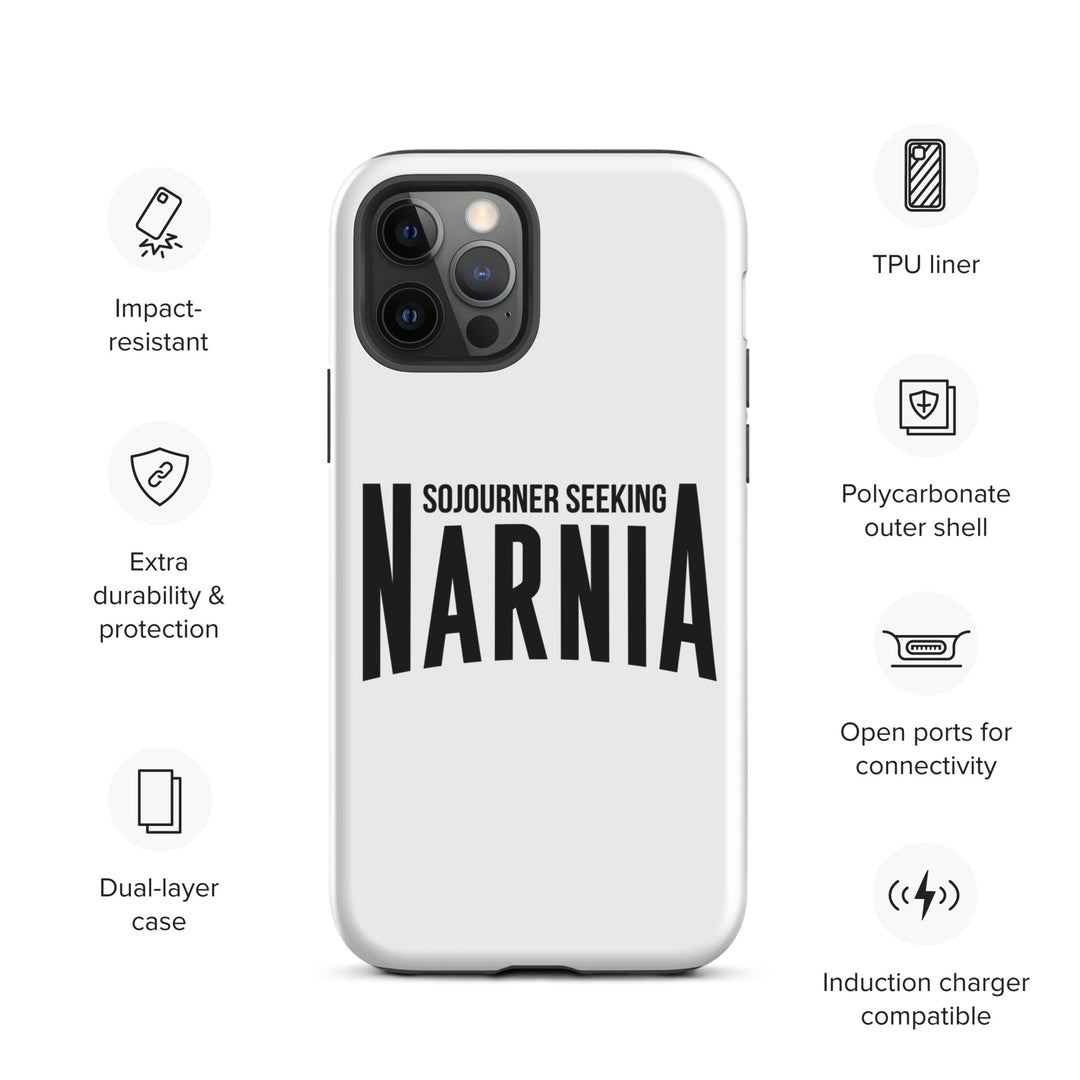 Christian Phone Case Sojourner Seeking Narnia White for iPhone® iPhone® Phone Cases   