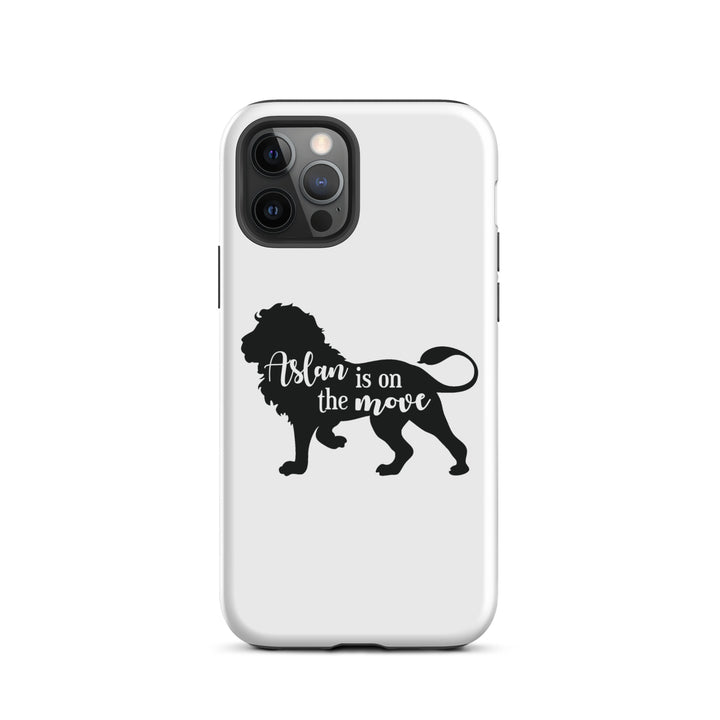 Christian Phone Case Aslan Is On The Move White for iPhone® iPhone® Phone Cases Matte iPhone 12 Pro 