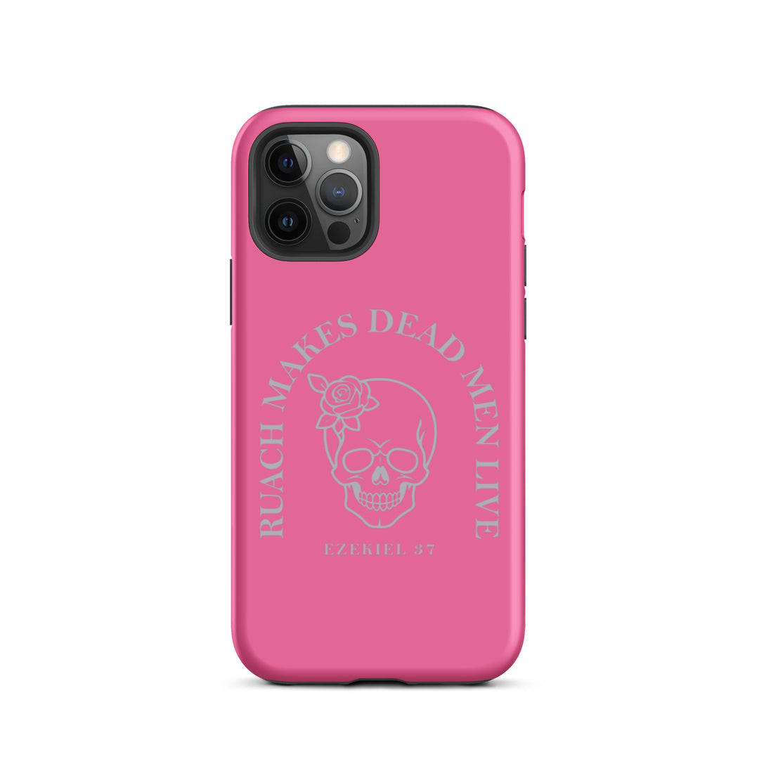 Christian Phone Case Ruach Makes Dead Men Live Pink for iPhone® iPhone® Phone Cases Matte iPhone 12 Pro 