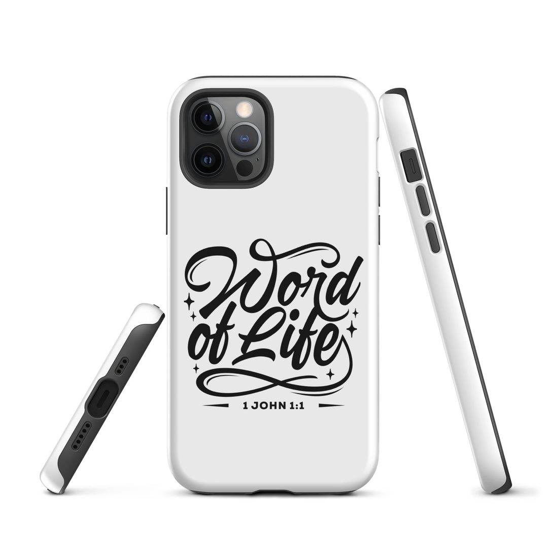 Christian Phone Case Word of Life White for iPhone® iPhone® Phone Cases   